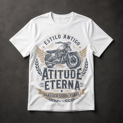 Camiseta Moto Vintage
