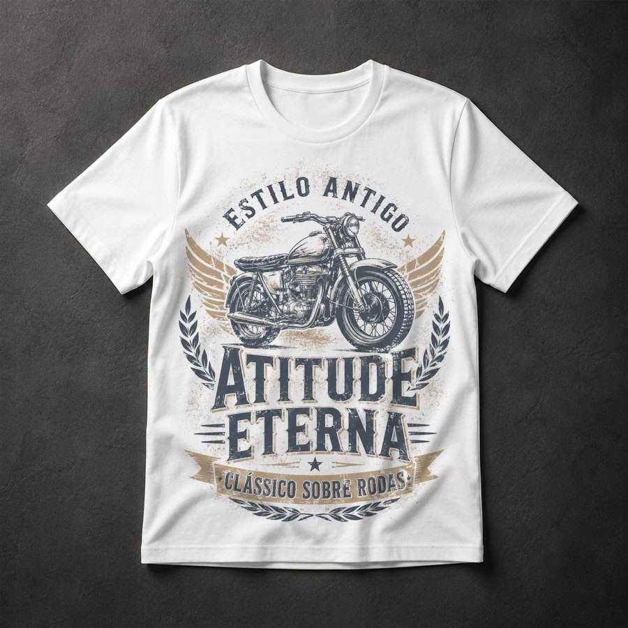 Camiseta Moto Vintage