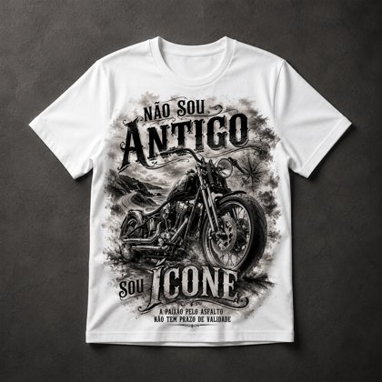 Camiseta Moto Clássica