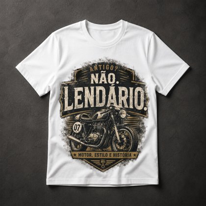 Camiseta Moto Lendária