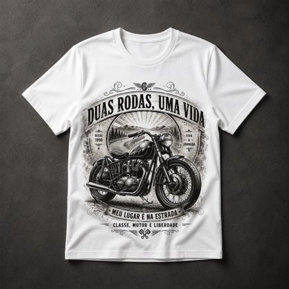 Camiseta Moto Vintage