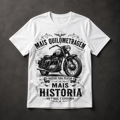Camiseta Moto Vintage