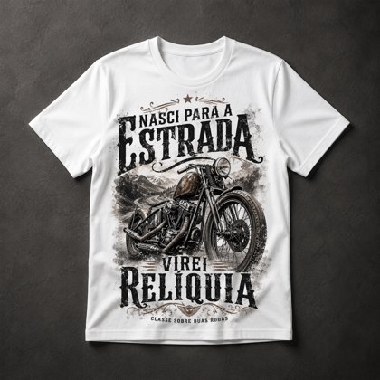 Camiseta Moto Vintage