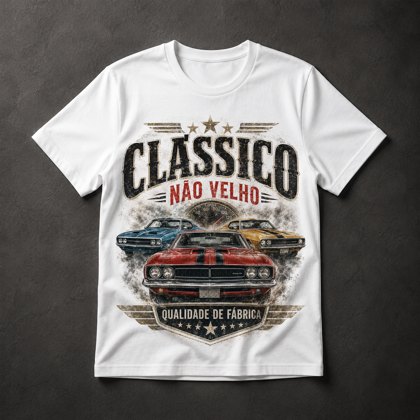 Camiseta Muscle Car Clássico