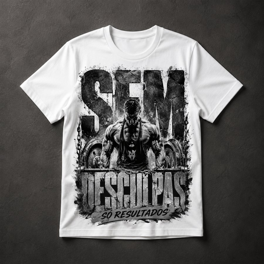 Camiseta Musculação e Treino