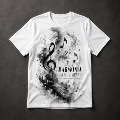 Camiseta Música Arte