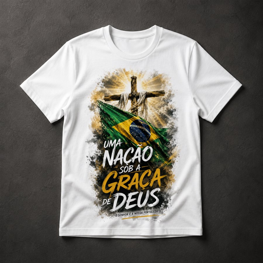 Camiseta Fé Patriótica