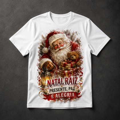 Camiseta Natal Raiz