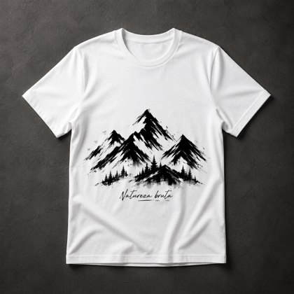 Camiseta Natureza Bruta