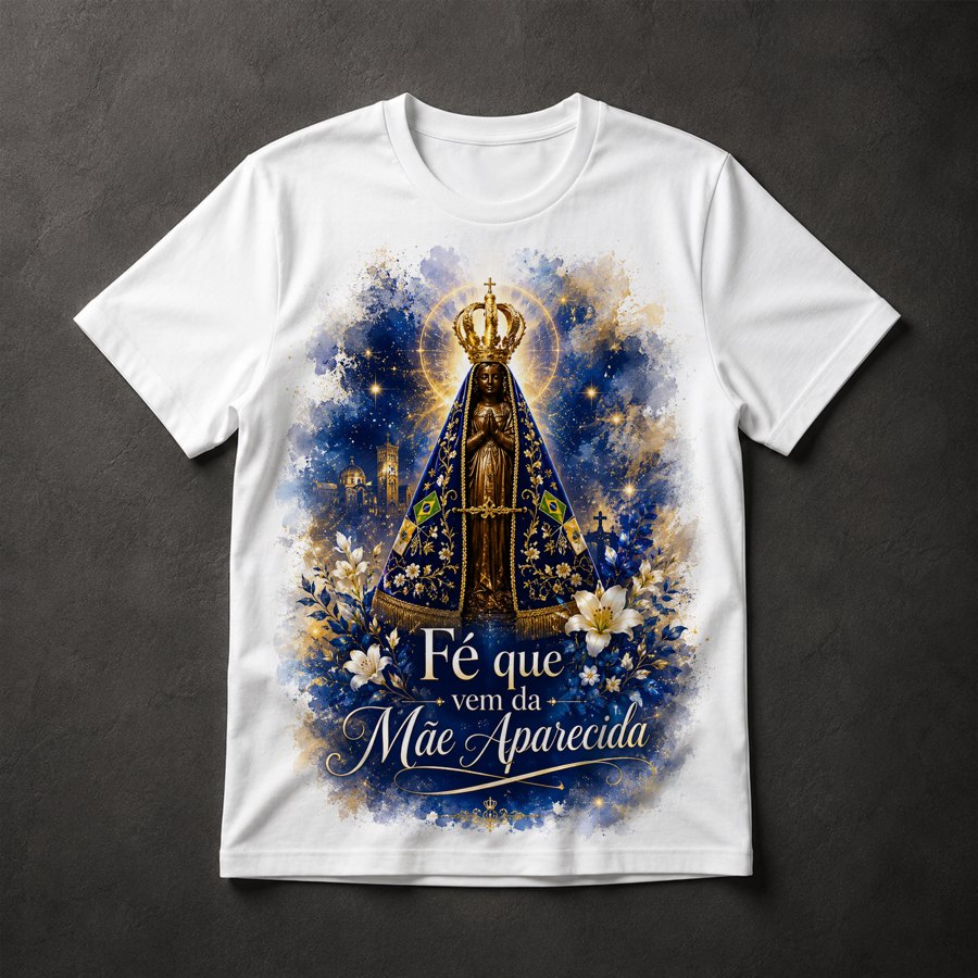 Camiseta Nossa Senhora Aparecida