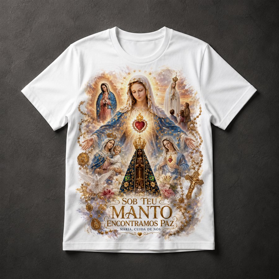 Camiseta Nossa Senhora Manto