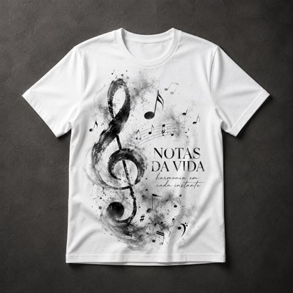 Camiseta Notas da Vida