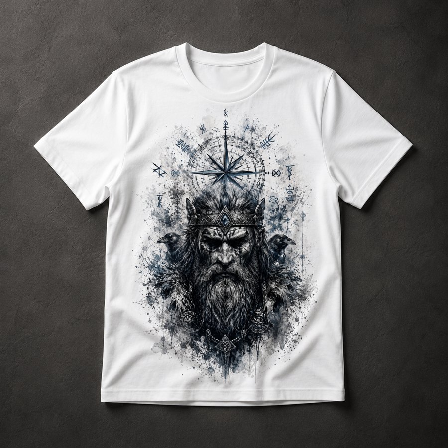 Camiseta Odin Nórdico