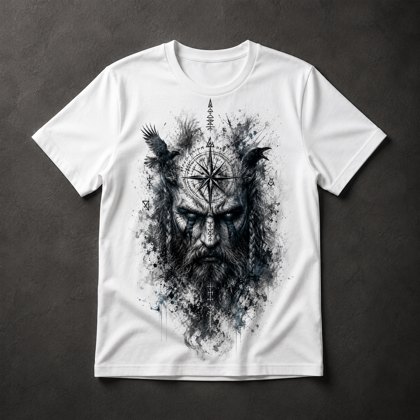Camiseta Odin Nórdico