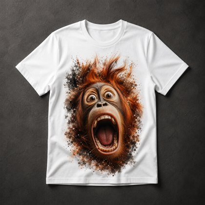 Camiseta Orangotango Louco