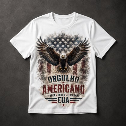 Camiseta Orgulho Americano