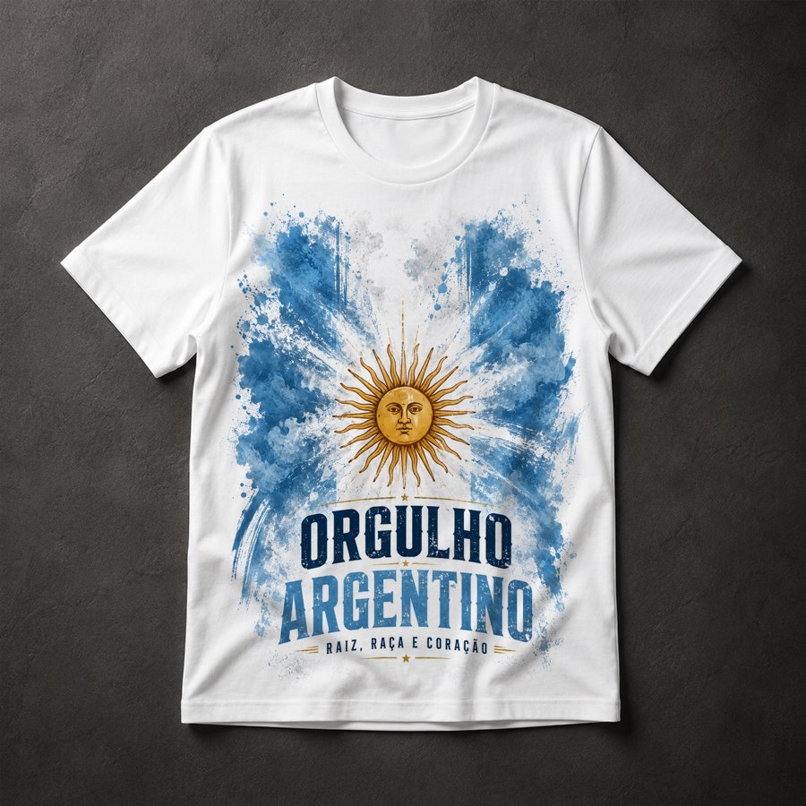 Camiseta Orgulho Argentino