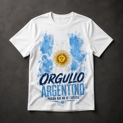 Camiseta Orgulho Argentino