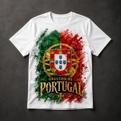 Camiseta Orgulho de Portugal