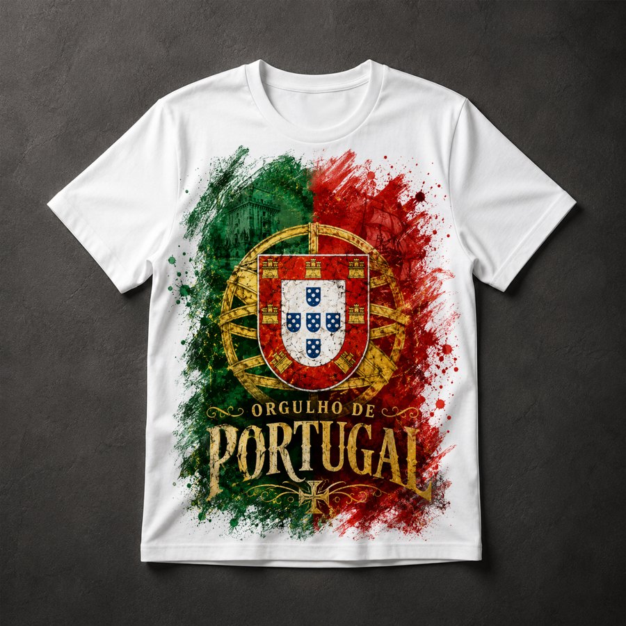 Camiseta Orgulho de Portugal