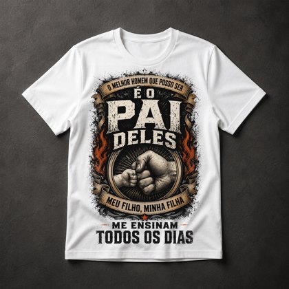 Camiseta Pai Dedicado