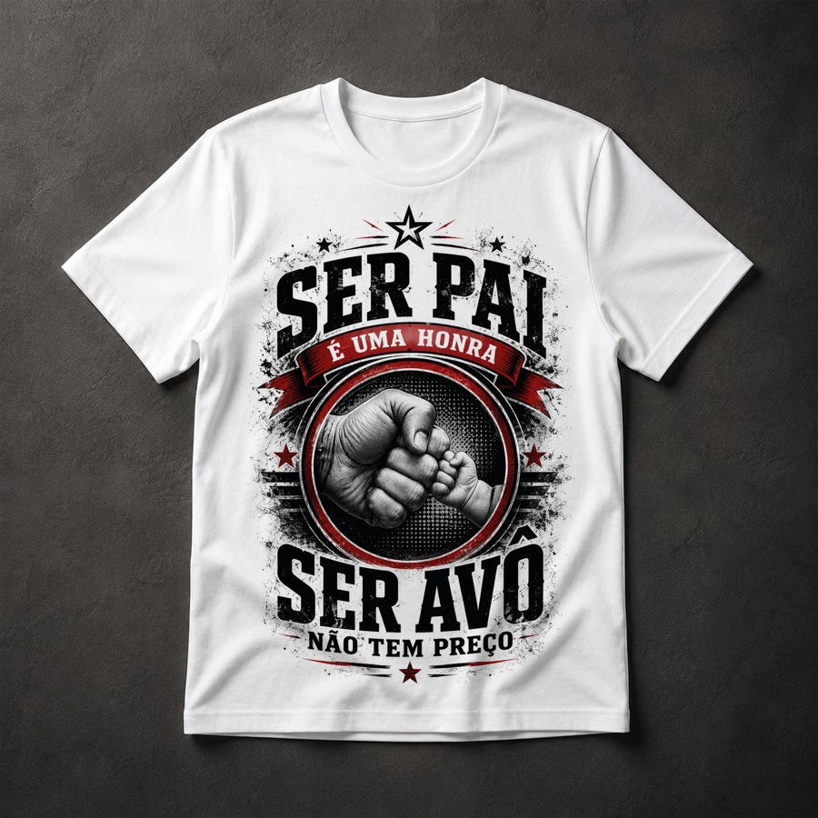 Camiseta Pai e Avô