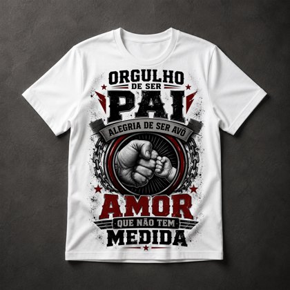 Camiseta Pai e Avô