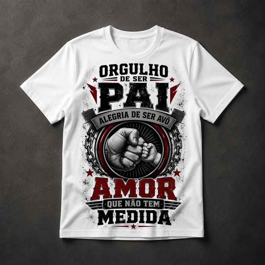Camiseta Pai e Avô