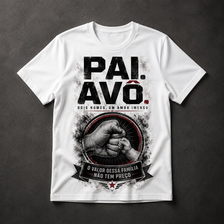 Camiseta Pai e Avô