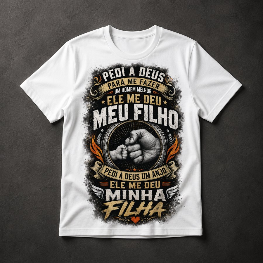 Camiseta Pai e Filho