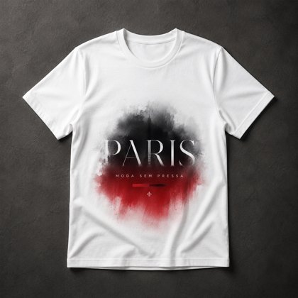 Camiseta Paris Moda