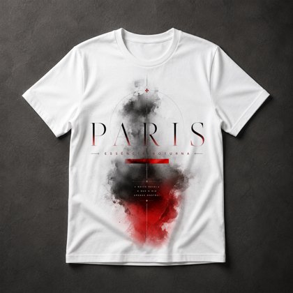 Camiseta Paris Noturna