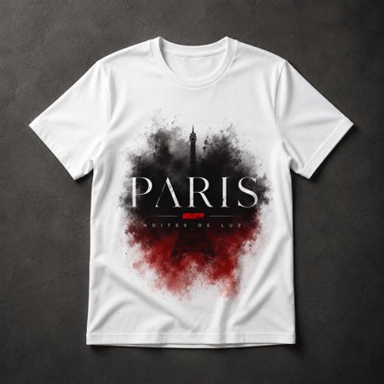 Camiseta Paris Torre Eiffel