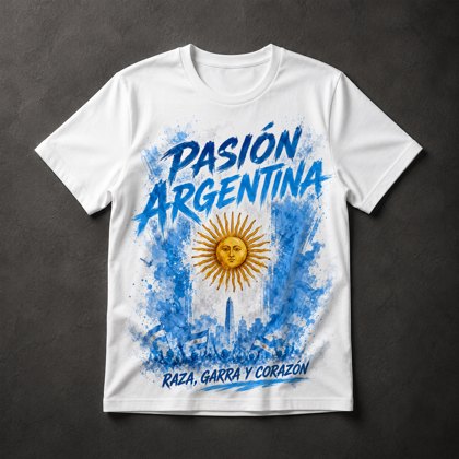 Camiseta Pasión Argentina