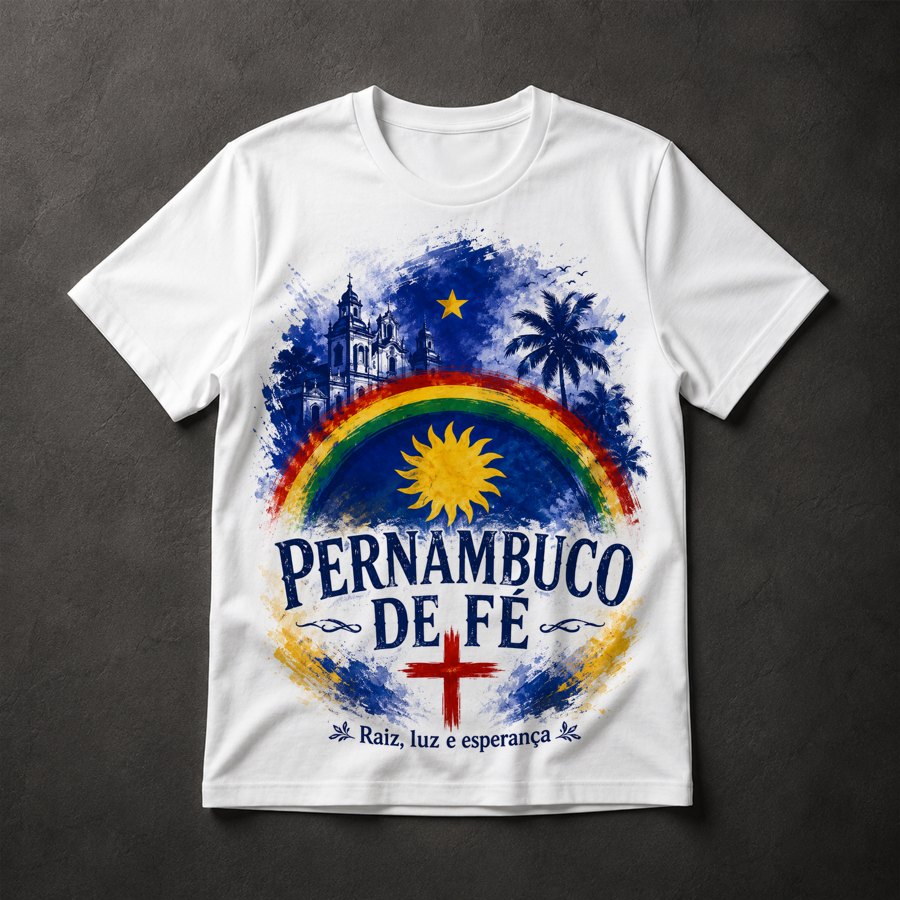 Camiseta Pernambuco de Fé