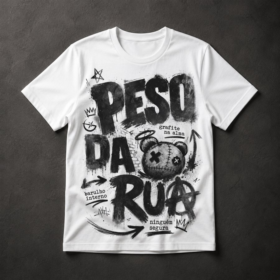 Camiseta Street Art Urbano