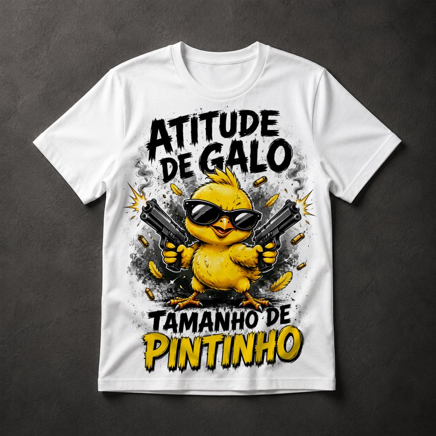 Camiseta Pintinho Atitude