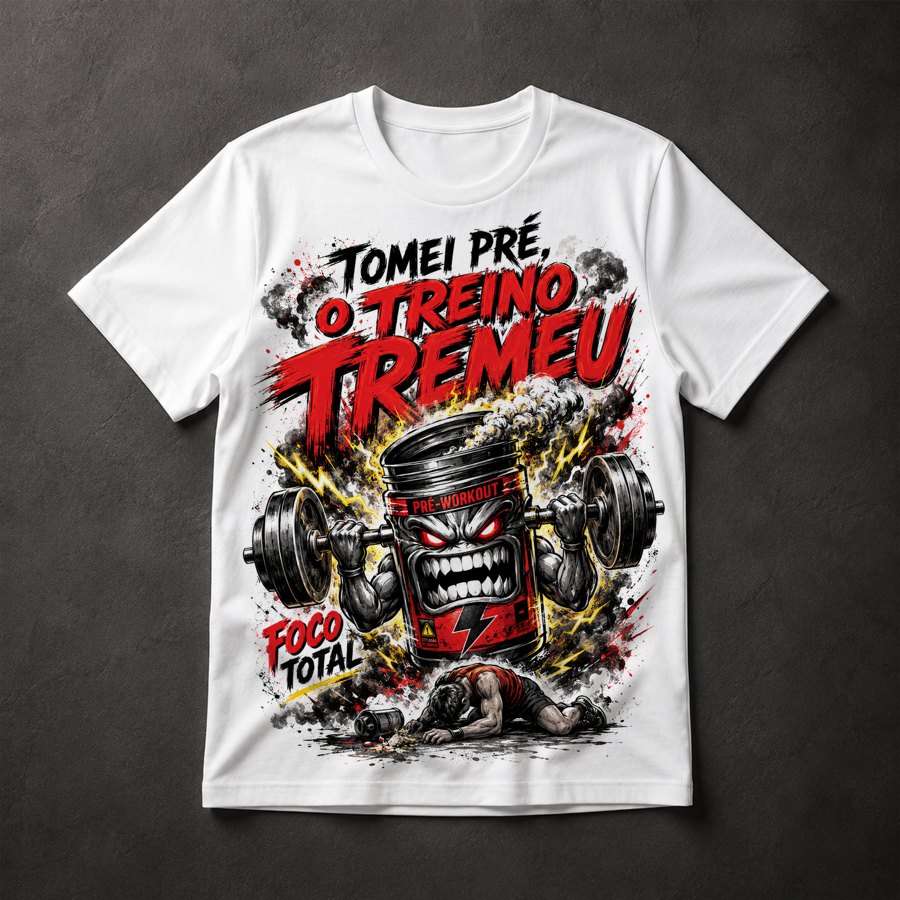 Camiseta Pré-Treino Explosivo