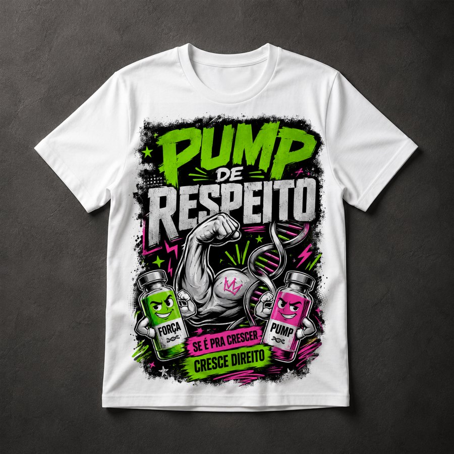 Camiseta Motivação Fitness