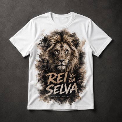 Camiseta Leão Rei