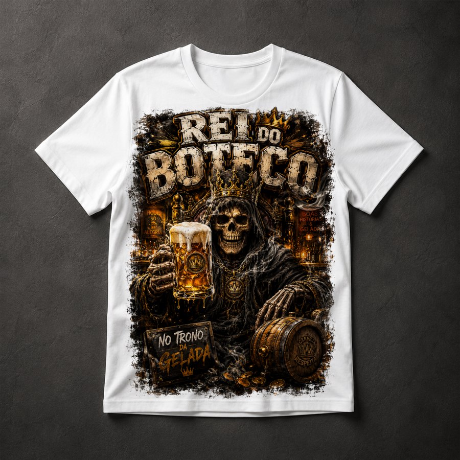 Camiseta Rei do Boteco