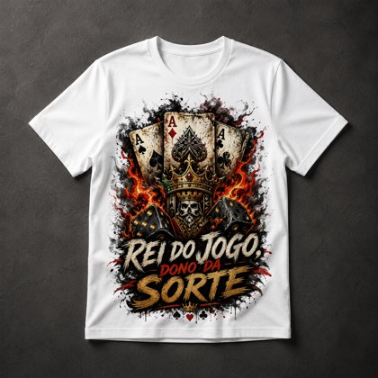 Camiseta Rei do Jogo