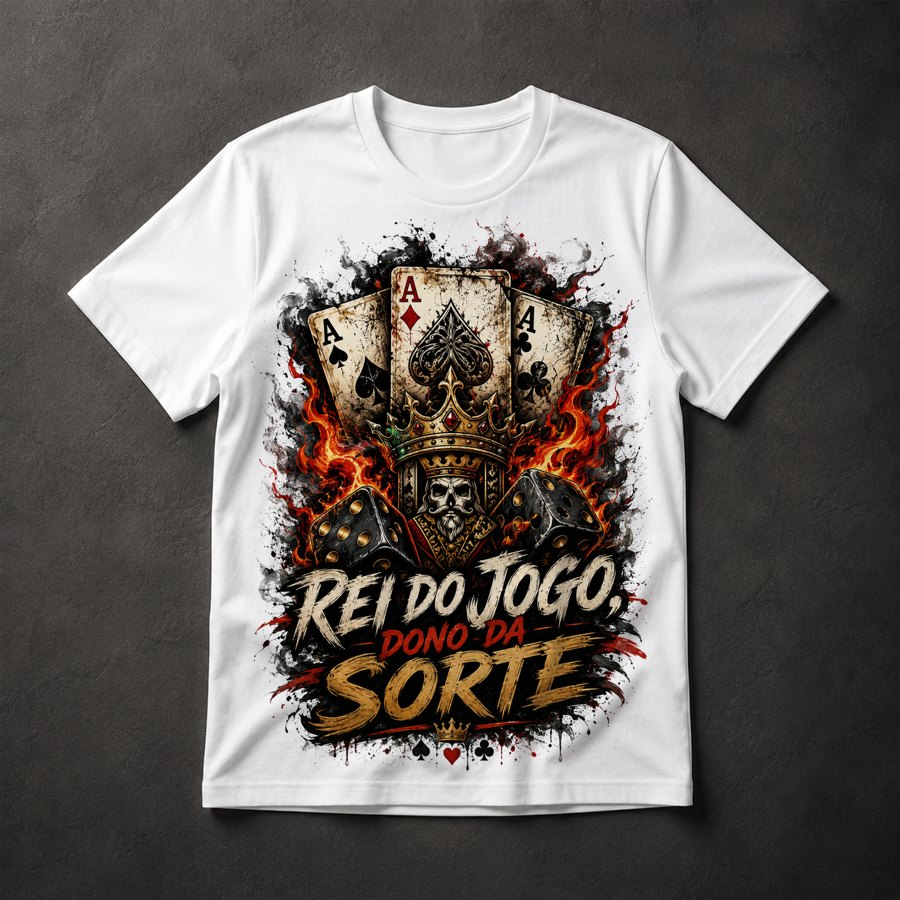 Camiseta Rei do Jogo