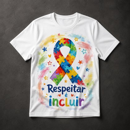 Camiseta Respeitar é Incluir
