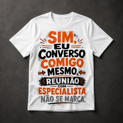 Camiseta humor introversão