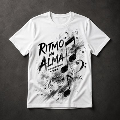 Camiseta música alma