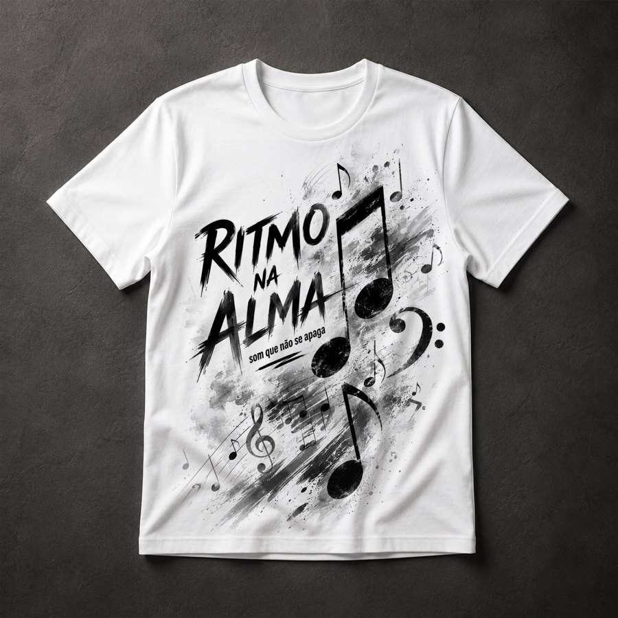 Camiseta música alma