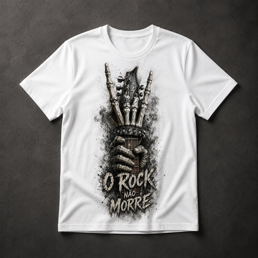 Camiseta Rock Eterno