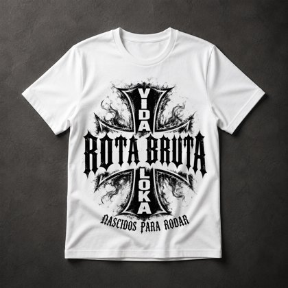 Camiseta Rota Bruta Moto