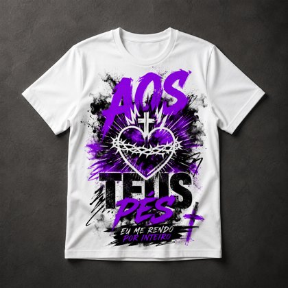 Camiseta Fé Católica